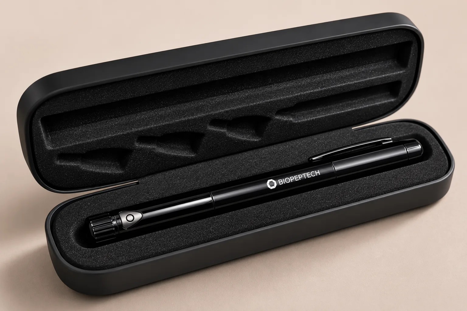 BioPepTech signature pen presentation case